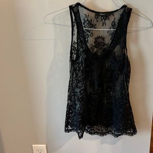 Lace tank from express
